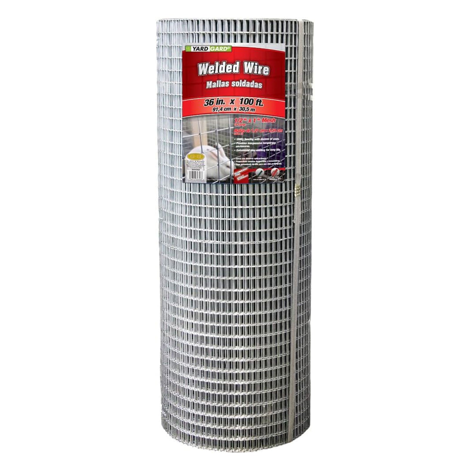 YardGard Galvanized Zinc Coating Welded Wire Fence with Polished Finish Type - VMInnovations