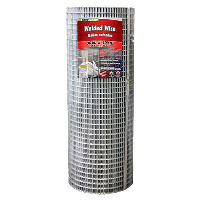 Midwest Air Technologies YARDGARD 36" x 100' Galvanized Steel Poultry Netting