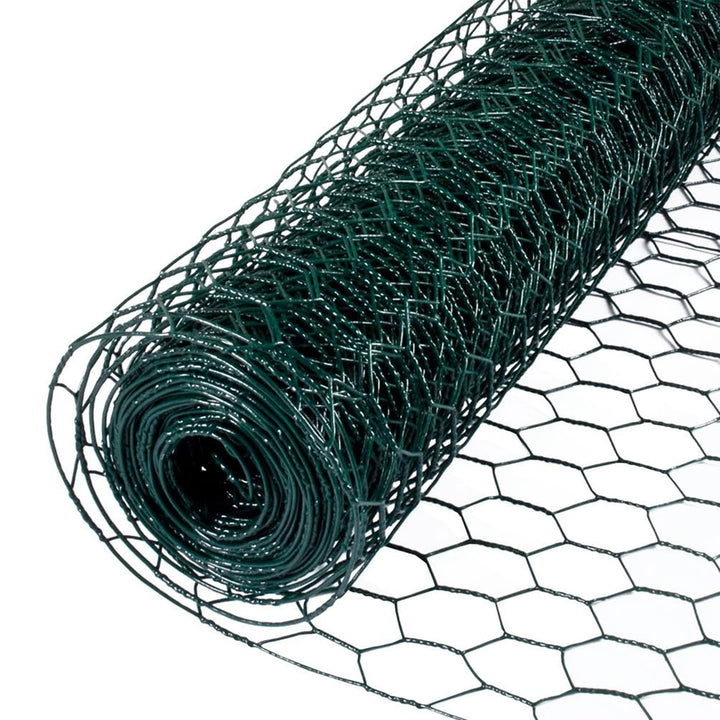 YardGard PVC Coating Hexagonal Poultry Netting for Garden Netting (Open Box)