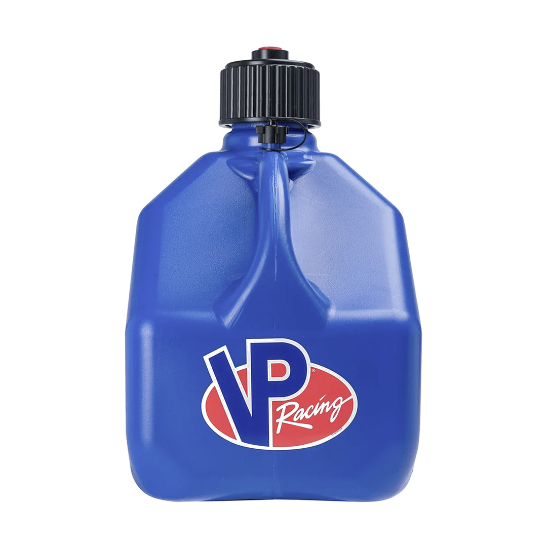 VP Racing 3 Gallon Square Portable Racing Liquid Container Utility Jug, Blue - VMInnovations