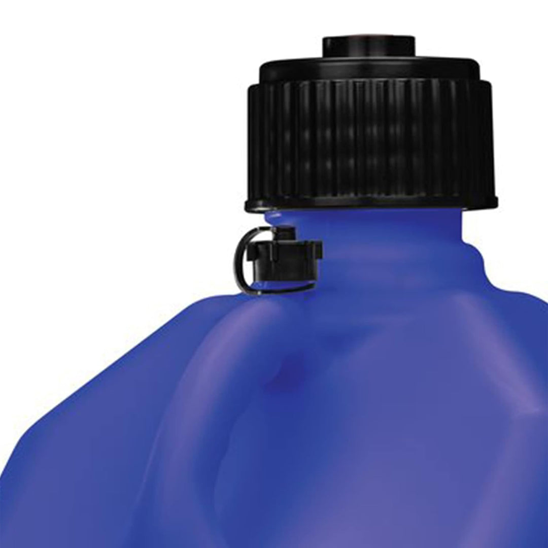 VP Racing 3 Gallon Square Portable Racing Liquid Container Utility Jug, Blue - VMInnovations