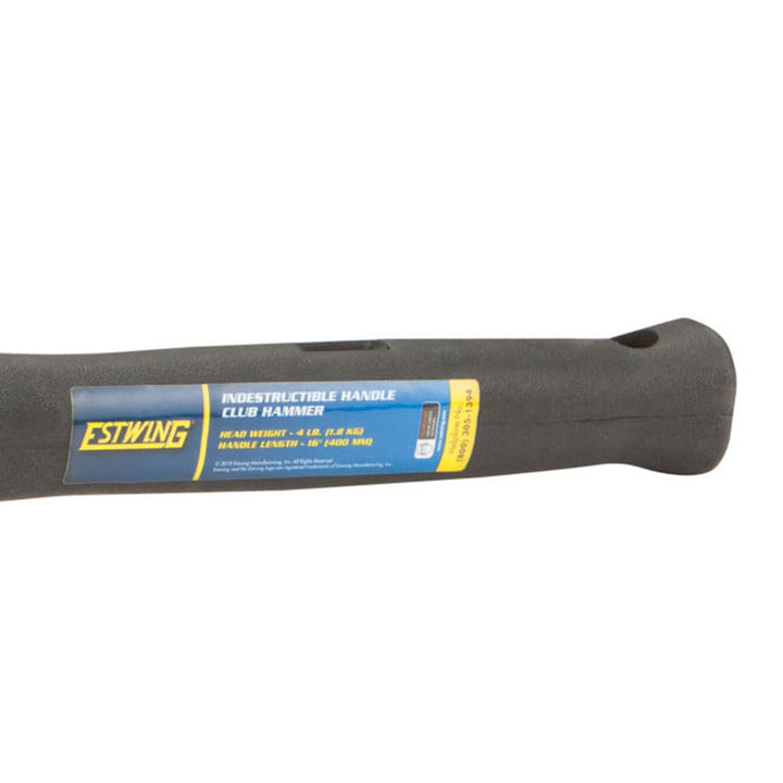Estwing 4lb Head Hard Face Sledge Hammer w/16 Inch Fiberglass Handle (Open Box)