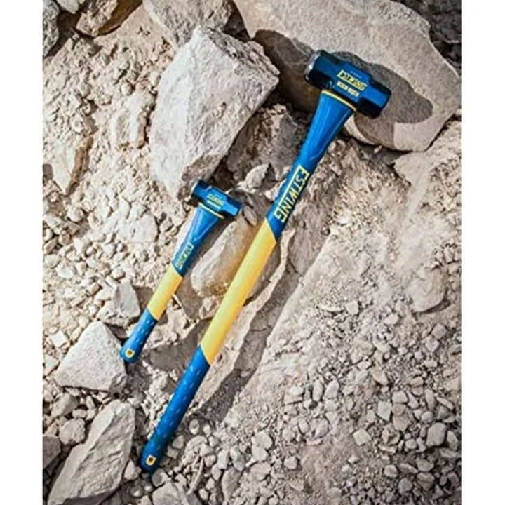 Estwing 12LB Head Hard Face Sledge Hammer with 36 Inch Fiberglass Handle (Used)