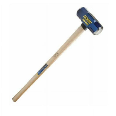 Estwing 12 Pound Head Hard Face Stake Sledge Hammer with 36 Inch Hickory Handle - VMInnovations