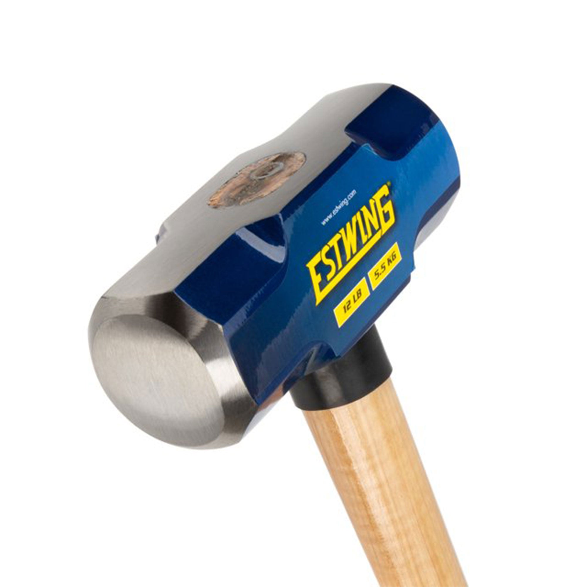 Estwing 12 Pound Head Hard Face Stake Sledge Hammer with 36 Inch Hickory Handle - VMInnovations