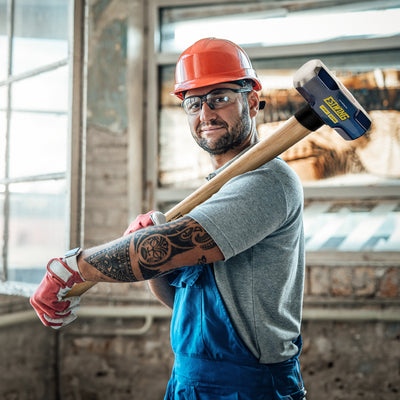 Estwing 6lb Head Hard Face Stake Sledge Hammer w/36" Hickory Handle (For Parts) - VMInnovations
