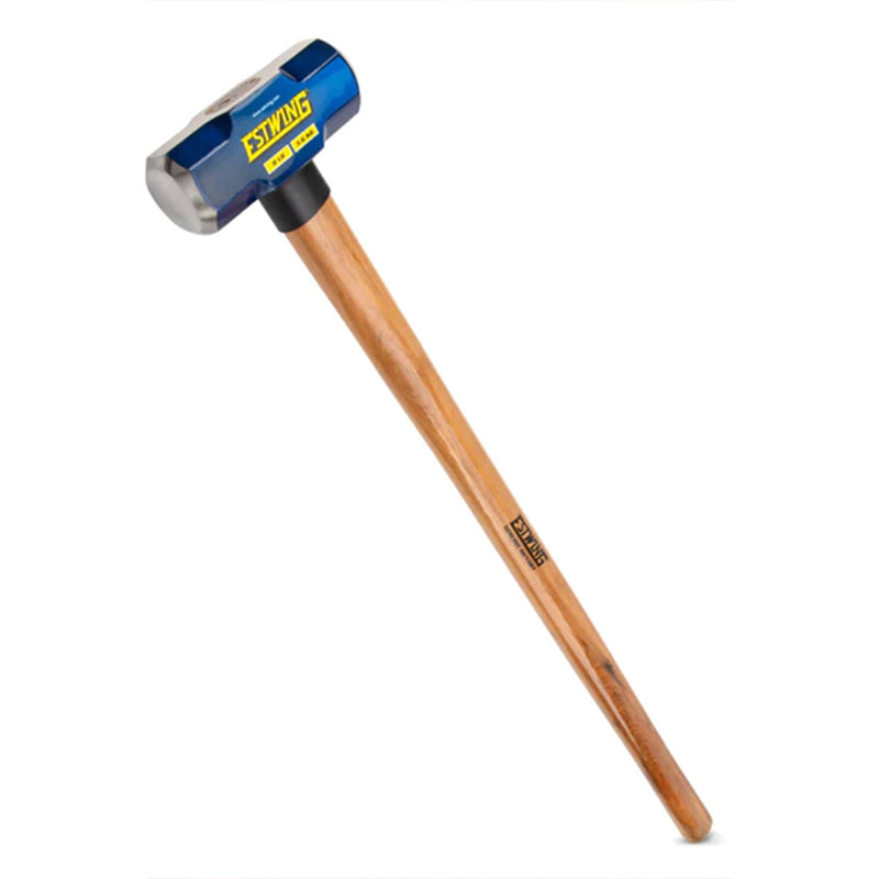 Estwing 8LB Head Hard Face Stake Sledge Hammer w/36 Inch Hickory Handle (Used)