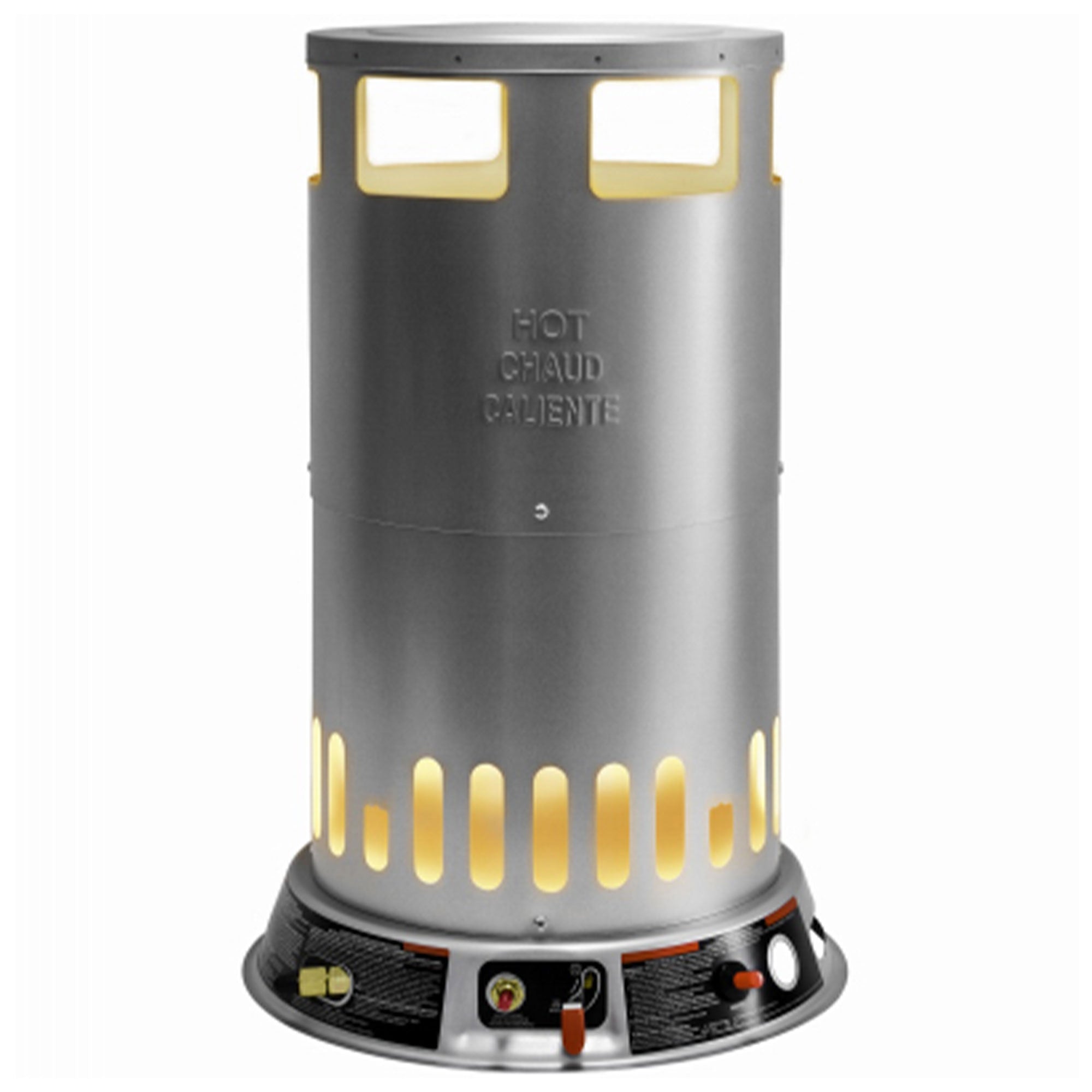 Dura Heat 2 Pack 200,000 BTU 5,000 Sq. Foot Portable Outdoor Propane Gas Heater