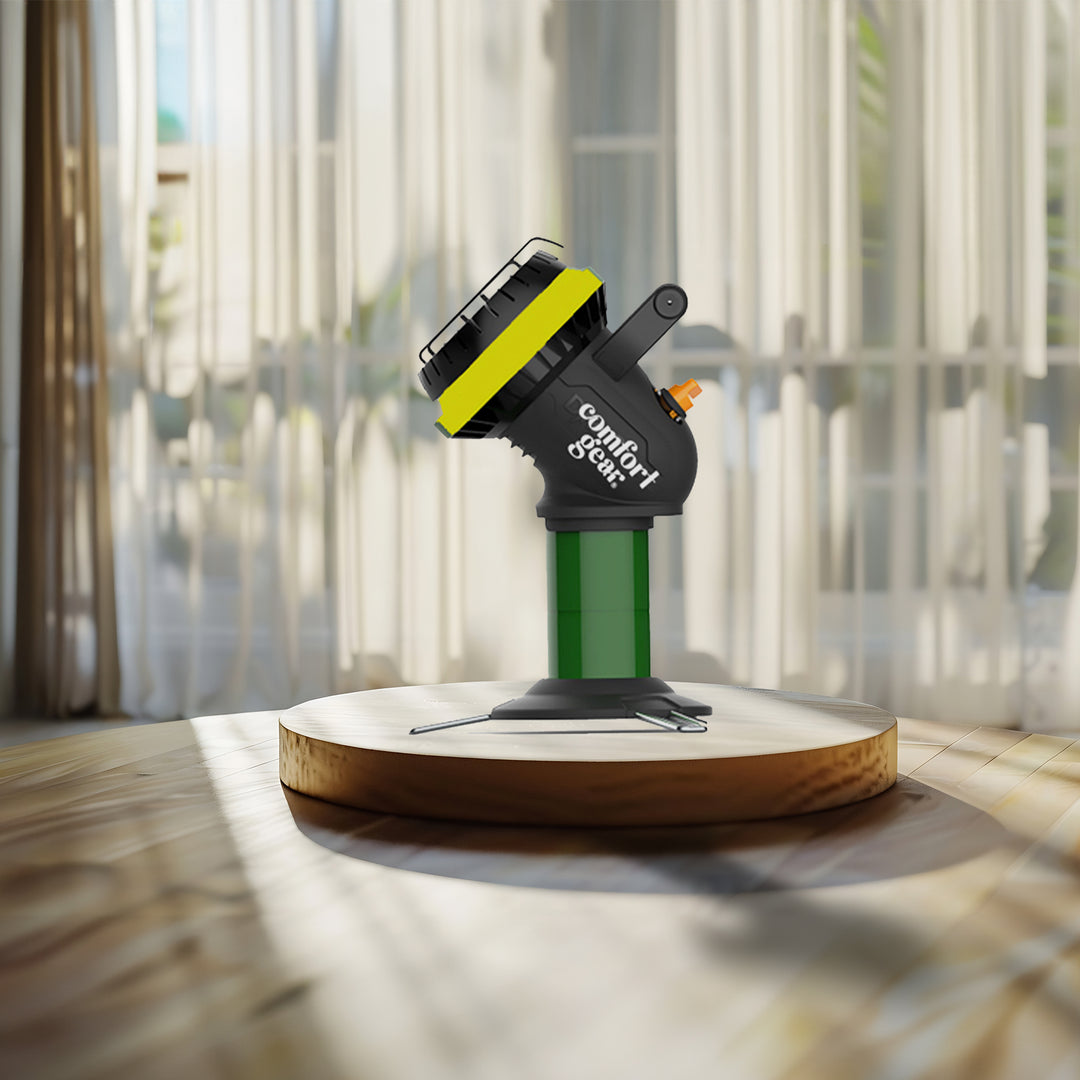 Comfort Gear Portable Propane Heater, Indoor Safe, 4000 BTU, Fits 1 lb LP Tank - VMInnovations