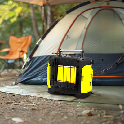 Comfort Gear 2 Pack Portable Propane Versatile Space Heater for 250 Square Feet - VMInnovations