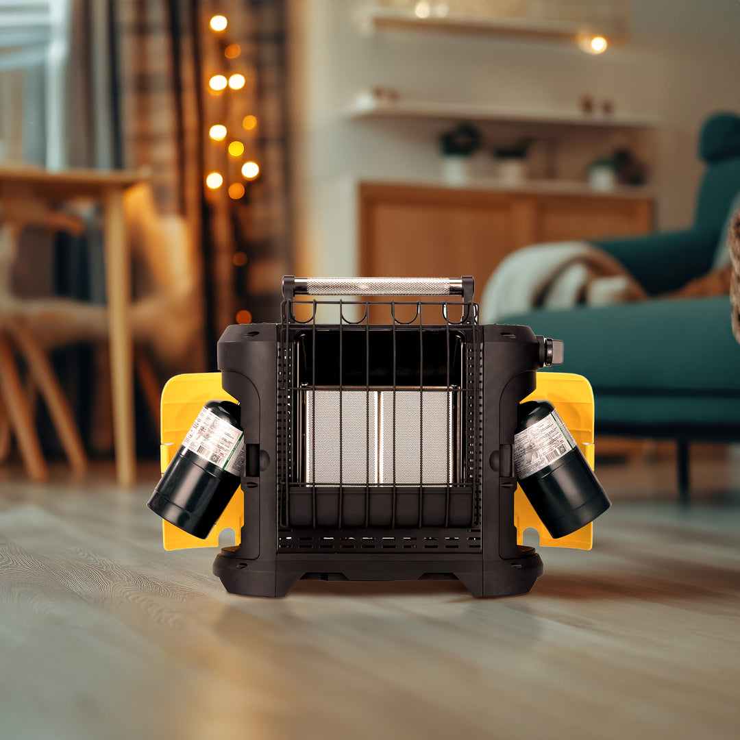 Comfort Gear 2 Pack 10,000 BTU Portable Propane Heater for Indoor and Outdoor