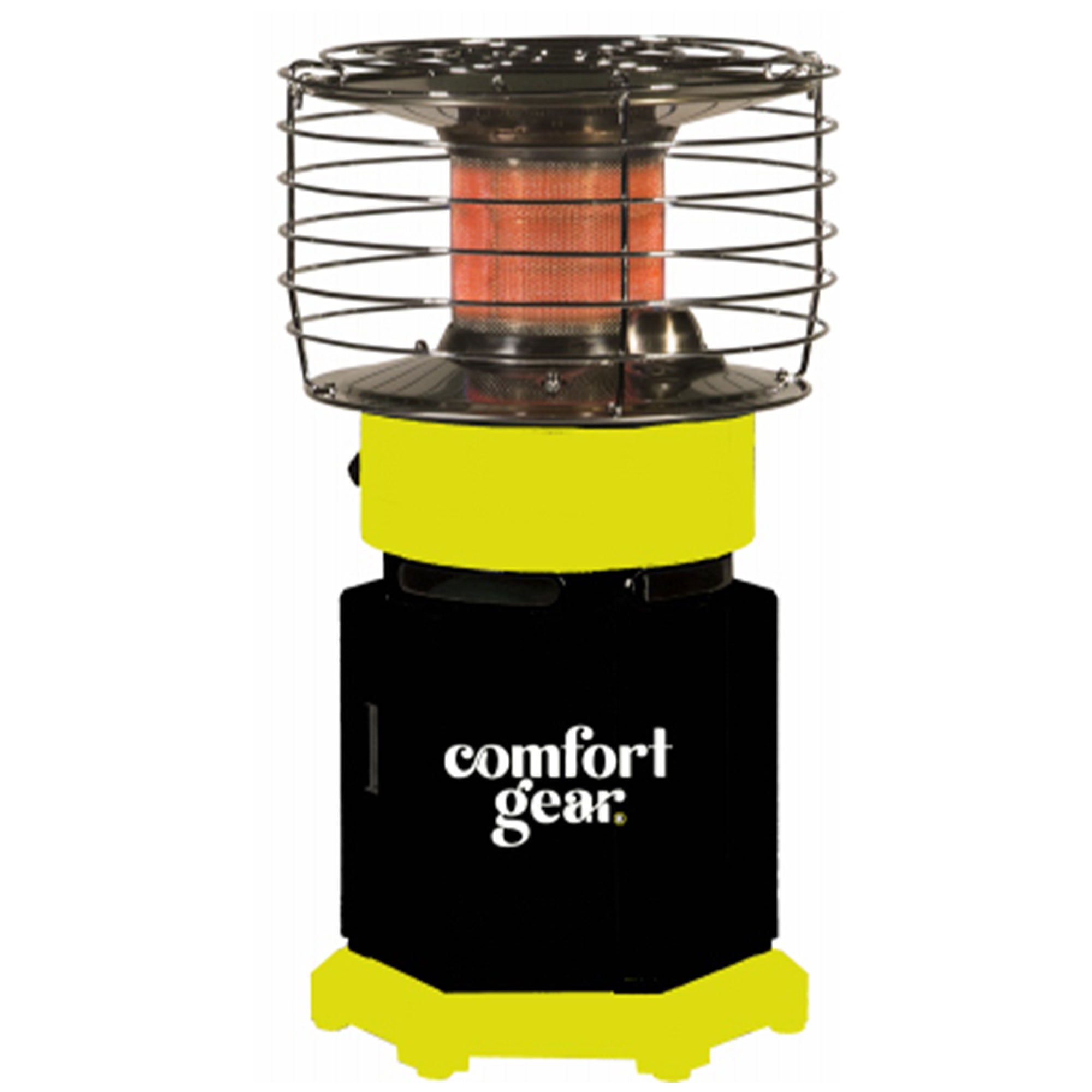 Comfort Gear Portable 360 Degree Propane Heater, 7500 to 10000 BTU, 1 lb LP Tank - VMInnovations
