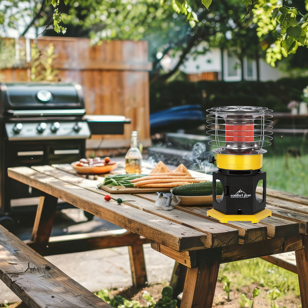 Comfort Gear 360 Degree Propane Space Heater Indoor/Outdoor Portable (Used) - VMInnovations