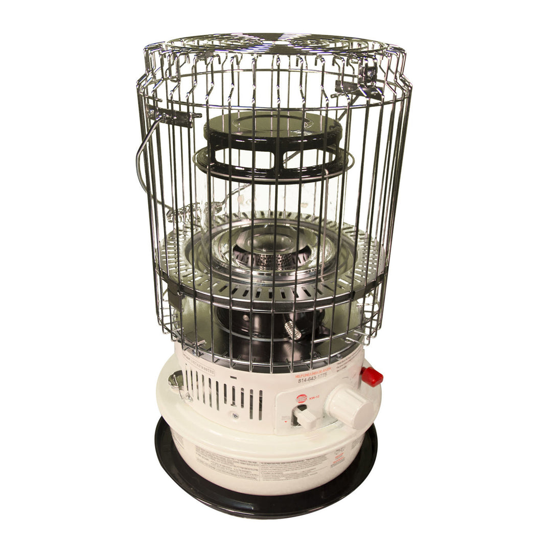 Kero World Kerosene Convection Wick Heater with Radiant and Convective Heat - VMInnovations