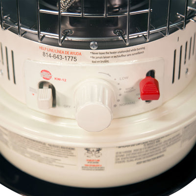 Kero World Kerosene Convection Wick Heater w/Radiant & Convective Heat(Open Box) - VMInnovations