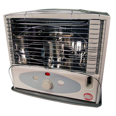 Kero 10,000 BTU Kerosene Wick Heater w/Sure-Seat Chimney System, Gray (Used) - VMInnovations