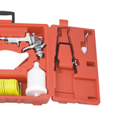 Master Mechanic Spray Gun Kit with Cleaning Brush Set and Easy Trigger Pivot