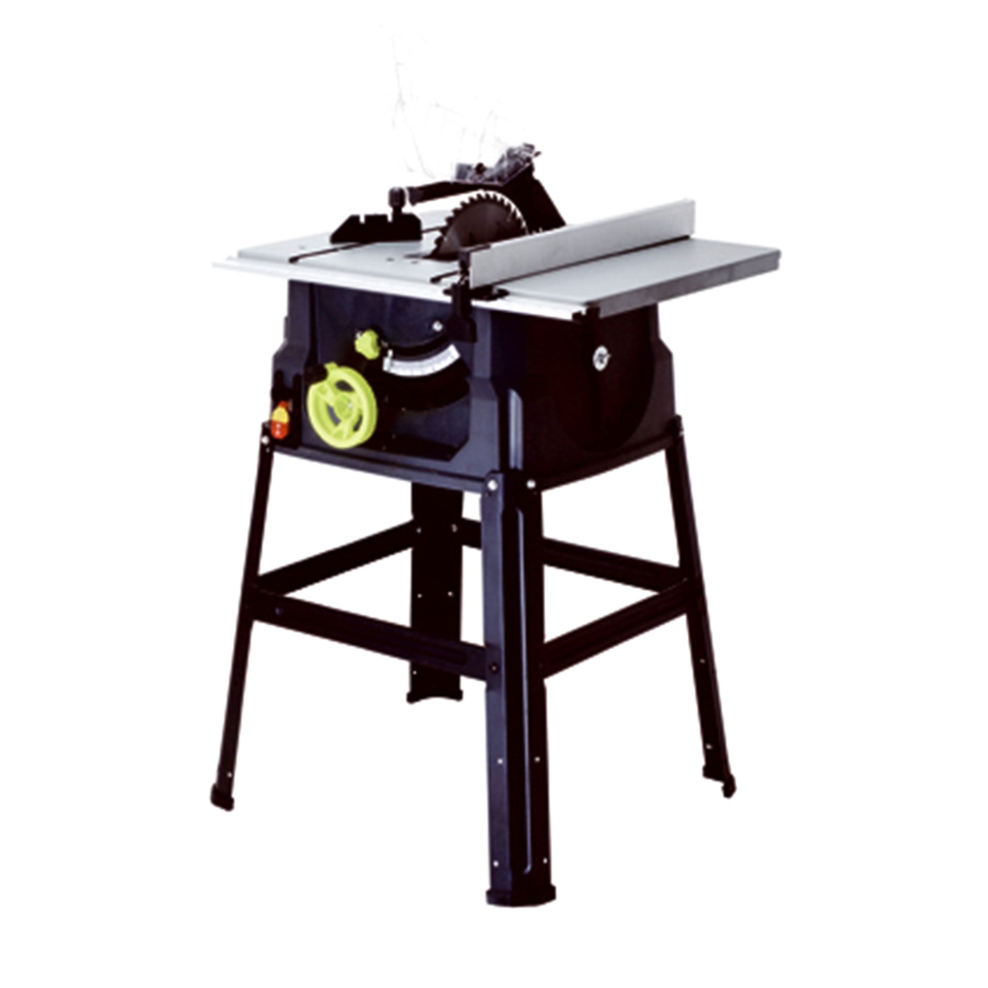 Intradin 32 Inch Table Saw and Stand with High Speed 10 Inch Long Steel Blade - VMInnovations