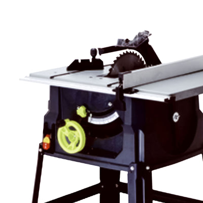 Intradin 32 Inch Table Saw and Stand with High Speed 10 Inch Long Steel Blade - VMInnovations