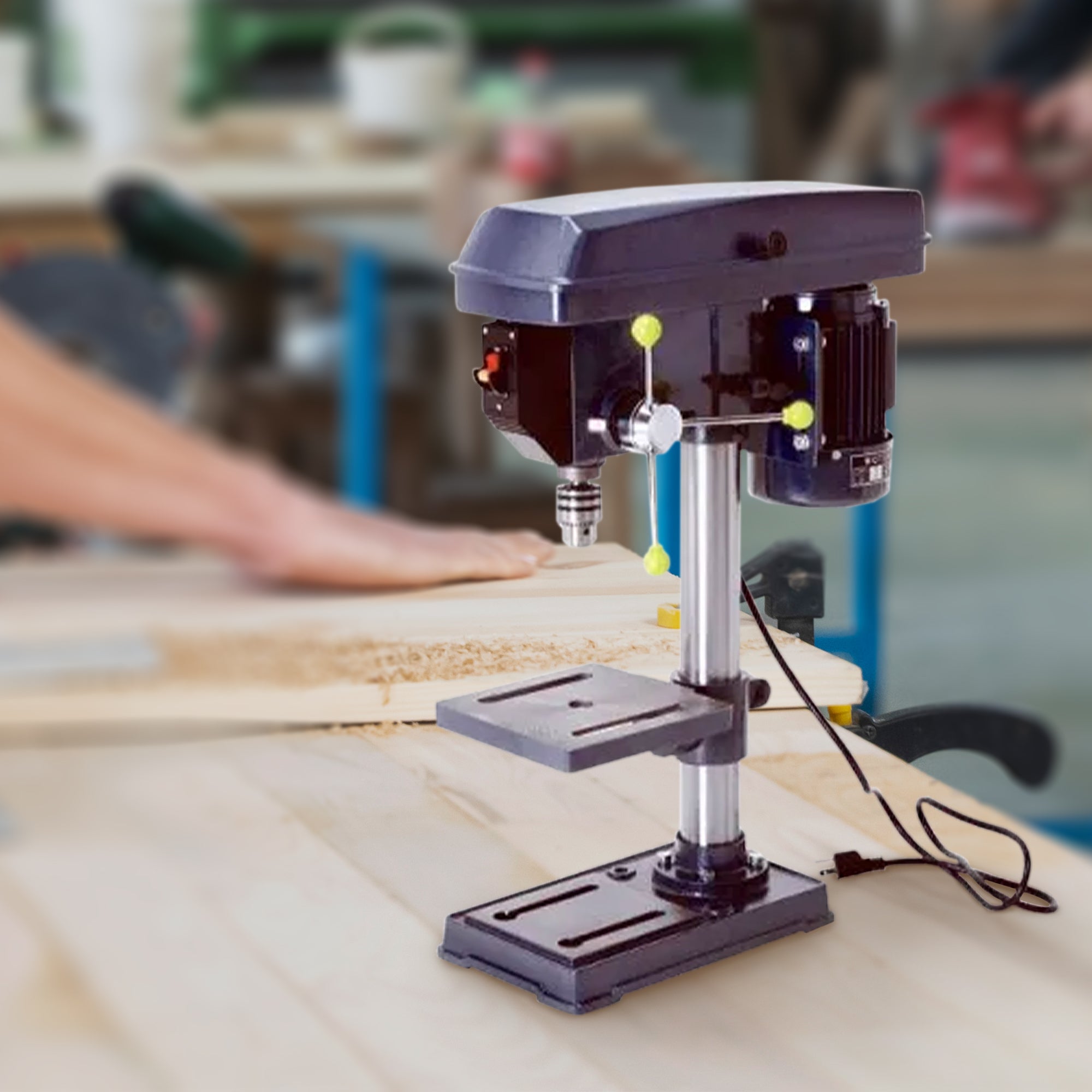 Master Mechanic 10" Bench Mount Drill Press w/5 Speed 5/8hp Motor (For Parts) - VMInnovations