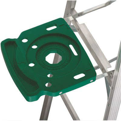 Louisville Ladder 8 Feet Aluminum Stepladder with Rubber Feet and Tool Slot