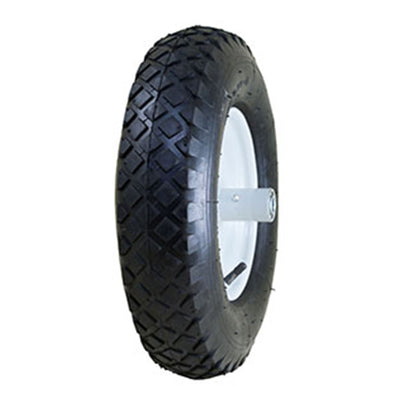 Marathon Tire 4.8 to 8 Pneumatic Air Filled Wheelbarrow Tire with Wheel Assembly - VMInnovations