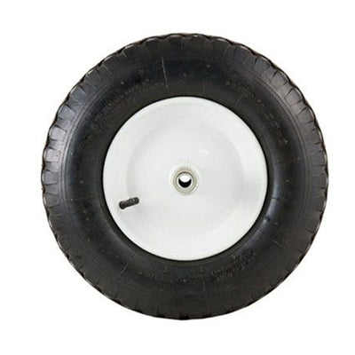Marathon Tire 4.8 to 8 Pneumatic Air Filled Wheelbarrow Tire with Wheel Assembly
