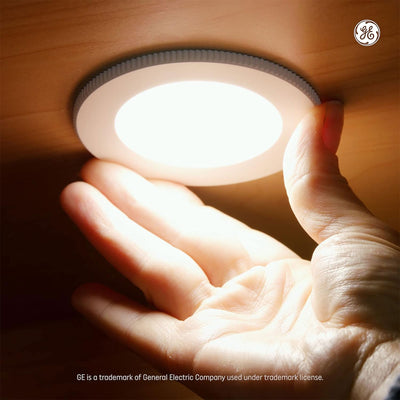 GE LED Plastic Light w/Flexible Mounting Options & Easy Linking, White(Open Box) - VMInnovations