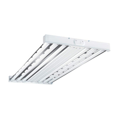 Metalux F Bay HBL 2 x 4' 4 Lamp T8 Commercial Fluorescent Lamp Fixture(Open Box) - VMInnovations