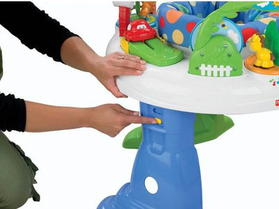 Fisher Price Twirlin' Wirlin' Jumperoo Baby Bouncer Entertainer - Slight Defect