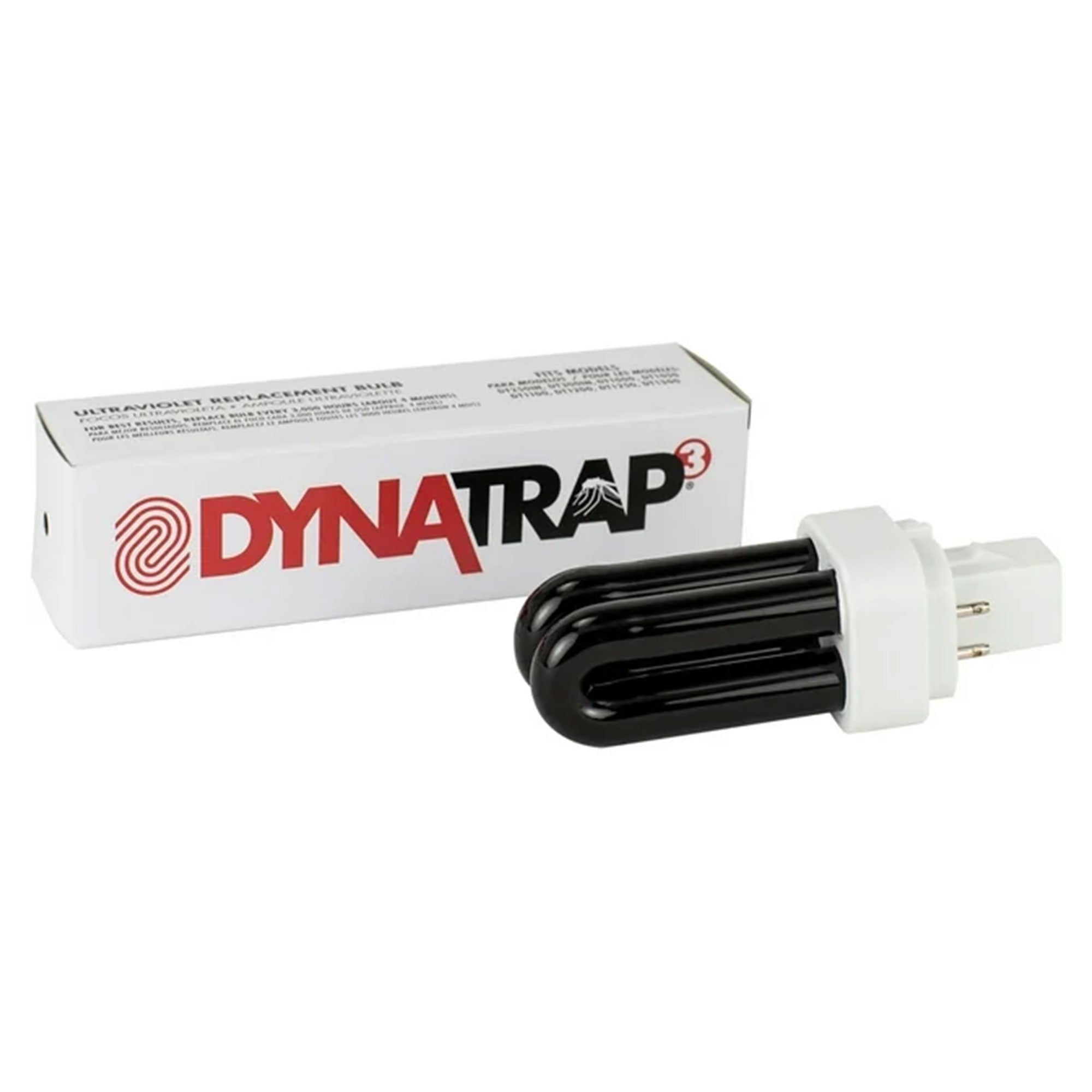 Dynatrap Smokeless Flying Insect Trap with Pole Stand and Water Tray, Black - VMInnovations