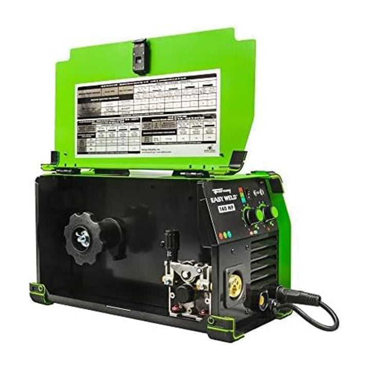 Forney Multi Process Easy Combo Weld 140 MP Welder for Residential Use, Green