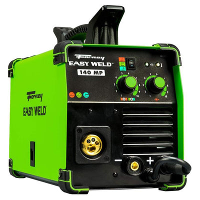 Forney Multi Process Easy Combo Weld 140 MP Welder for Residential Use, Green