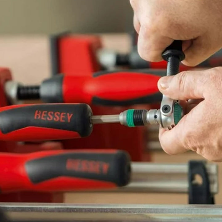 BESSEY K Body Revo 24 Inch Steel Parallel Bar Accessory Tool Clamp Kit, KRE3524 - VMInnovations