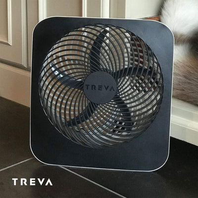 O2Cool 10 Inch 2 Speed Power Battery or Electric Powered Portable Fan, Black - VMInnovations