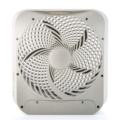 O2Cool 10 Inch 2 Speed Power Battery or Electric Powered Portable Fan, Black - VMInnovations