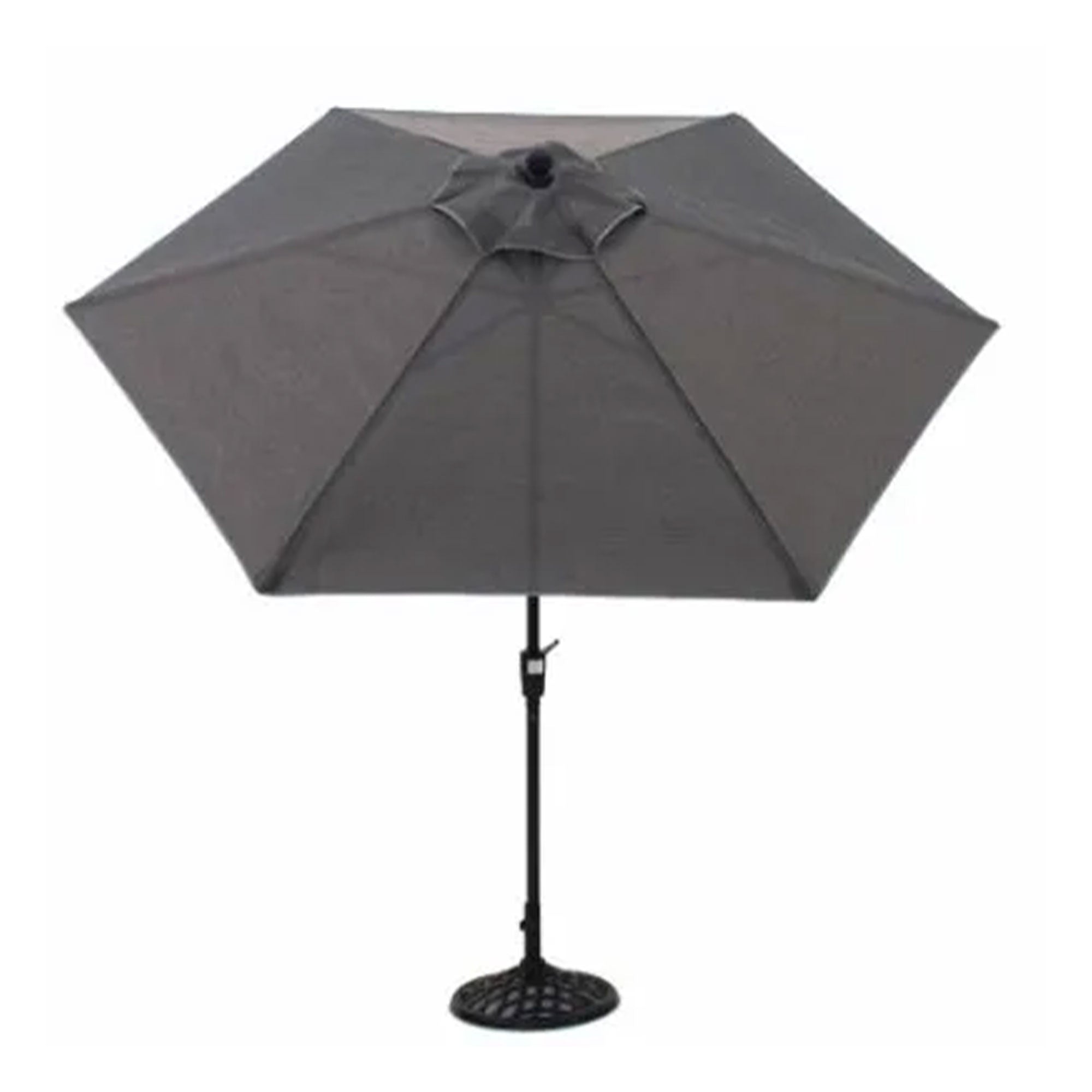 Four Seasons Courtyard 9 Foot Norwalk Market Umbrella with Push Button Tilt - VMInnovations