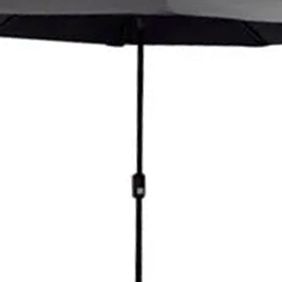 Four Seasons Courtyard Canmore 9 Foot Outdoor Patio Market Umbrella, Gray - VMInnovations
