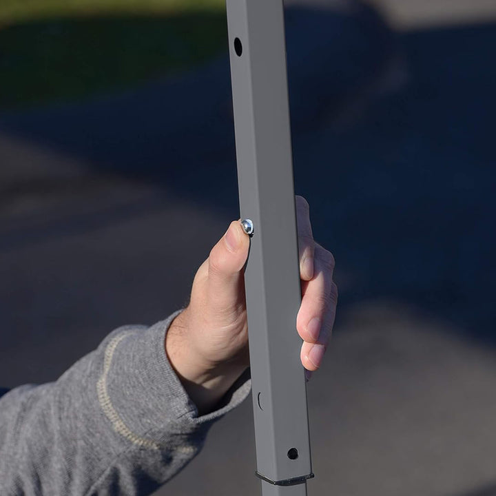 Quik Shade 10x10 Instant Canopy Accommodates Up to 12 People, Blue (Open Box) - VMInnovations