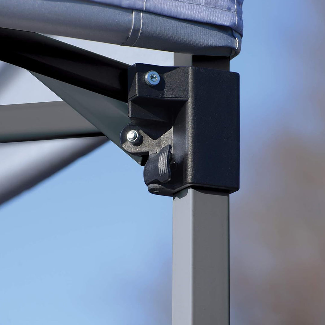 Quik Shade 10ftx10ft Instant Canopy Accommodates Up to 12 People, Blue (Used) - VMInnovations