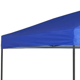 Quik Shade 10 by 10 Foot Shade Tech Single Push Instant Central Hub Canopy, Blue