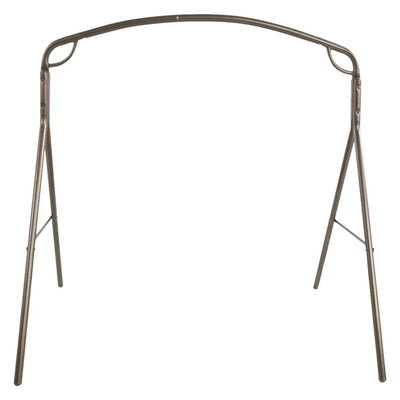 Woodlawn Swing Frame w/Steel Tubing & Powder Coated Finish, Bronze (For Parts)