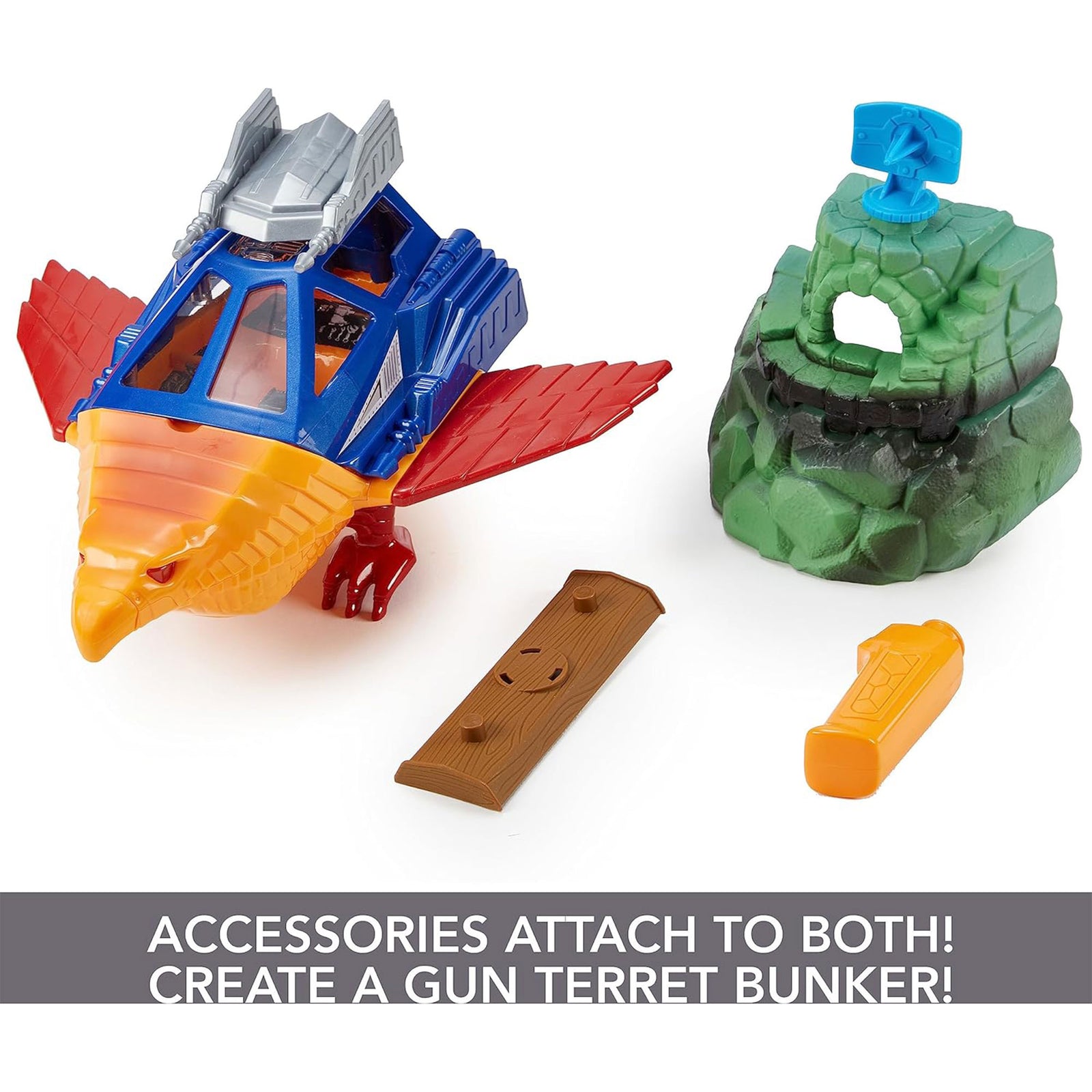 Mattel Masters of the Universe Origins with Toy Plane for Play Figure Playsets - VMInnovations