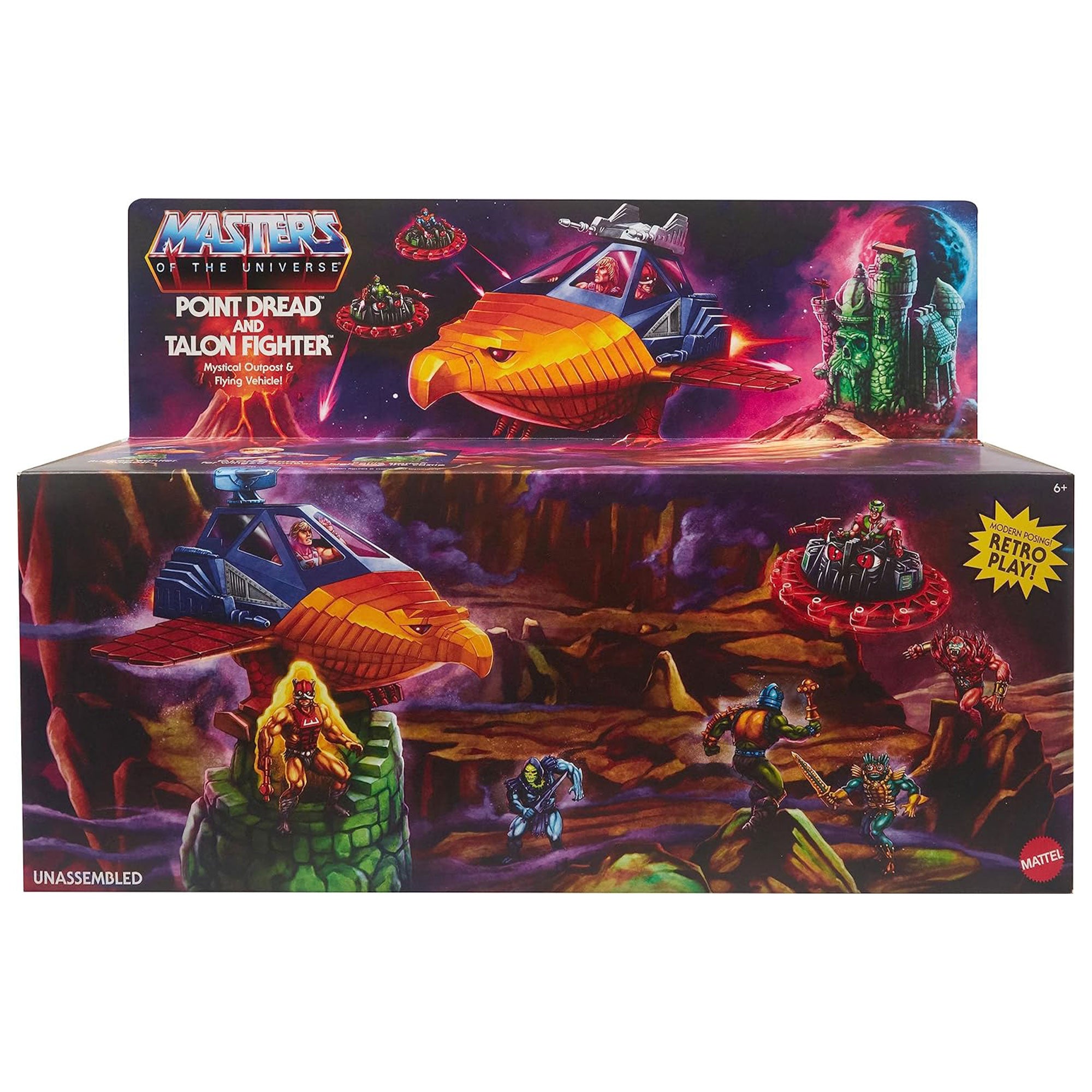 Mattel Masters of the Universe Origins with Toy Plane for Play Figure Playsets - VMInnovations