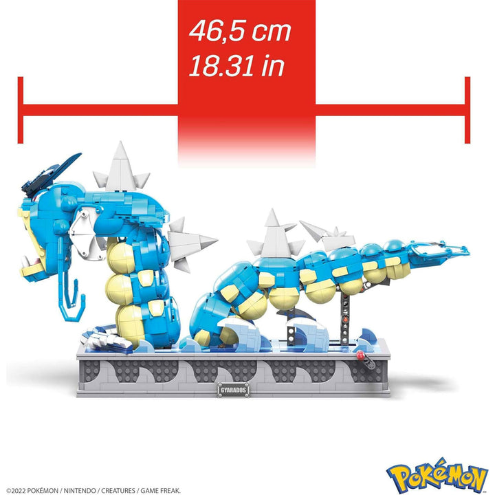 Mattel Pokémon Motion Gyarados Toys with Turning Hand Motion Activated Crank - VMInnovations