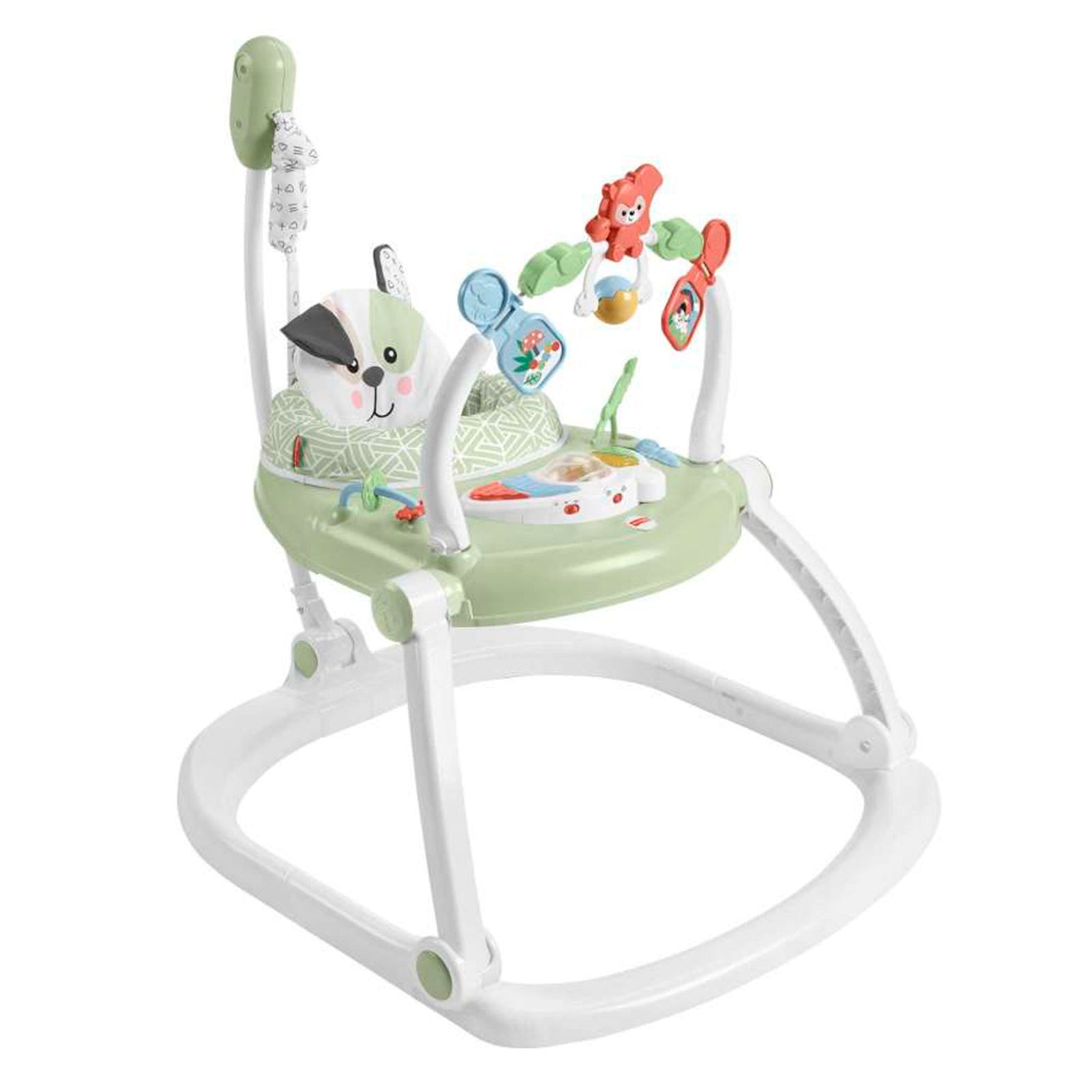 Fisher Price Puppy Perfection Spacesaver Jumperoo Baby Bouncer Activity Center - VMInnovations