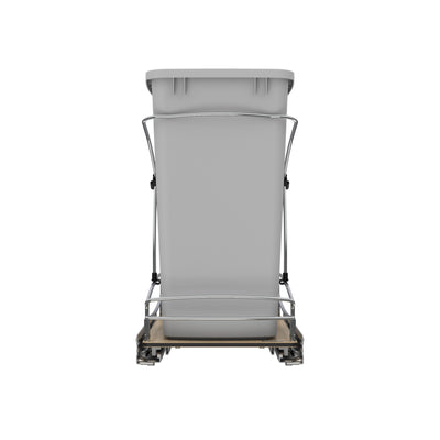 Rev-A-Shelf Single 35 qt. Pullout Trash Container, Gray, 54WC-1535SC-17-1
