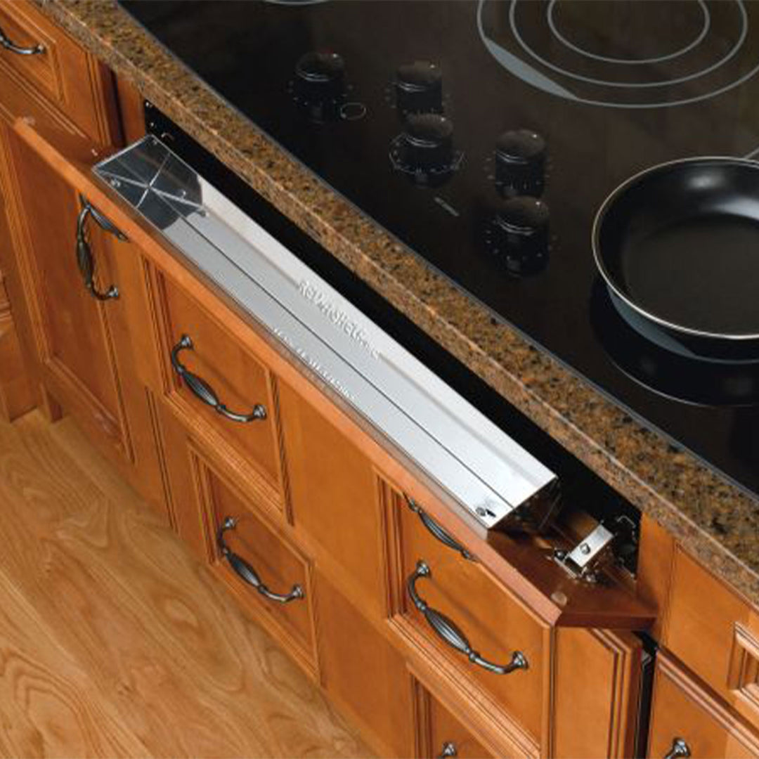 Rev-A-Shelf 22" Tip Out Tray w/ Soft-close for Sink Base Cabinet, 6581-22SS-SC-1