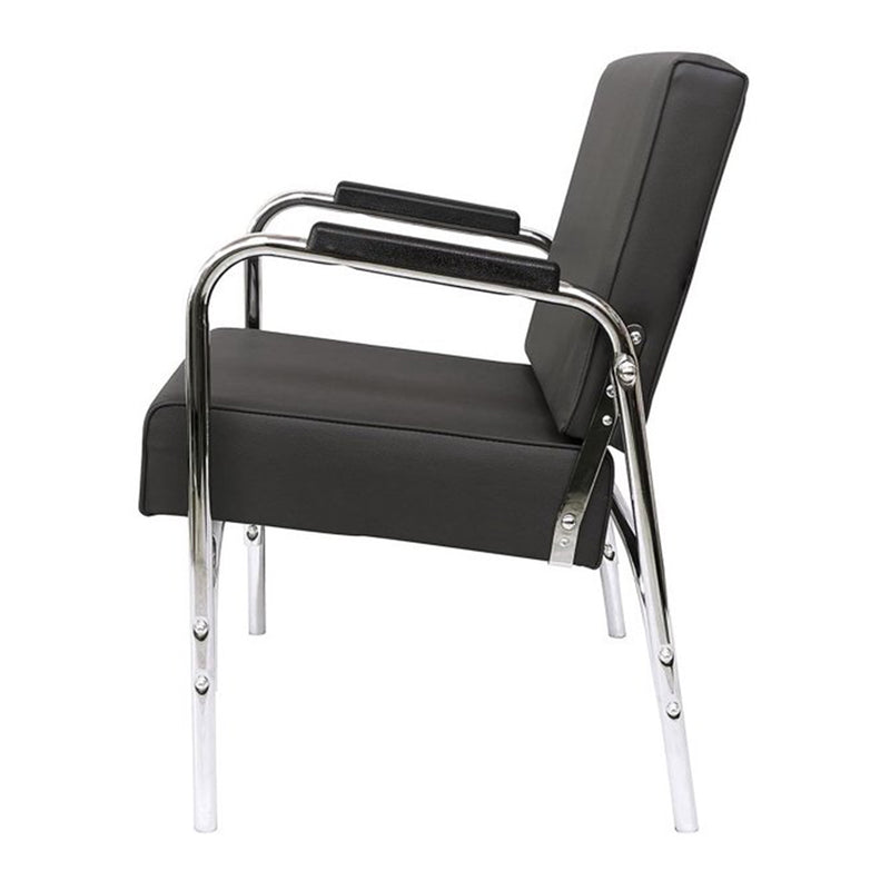 PureSana Ella Professional Auto Reclining Vinyl Shampoo Chair, Gray (Used)