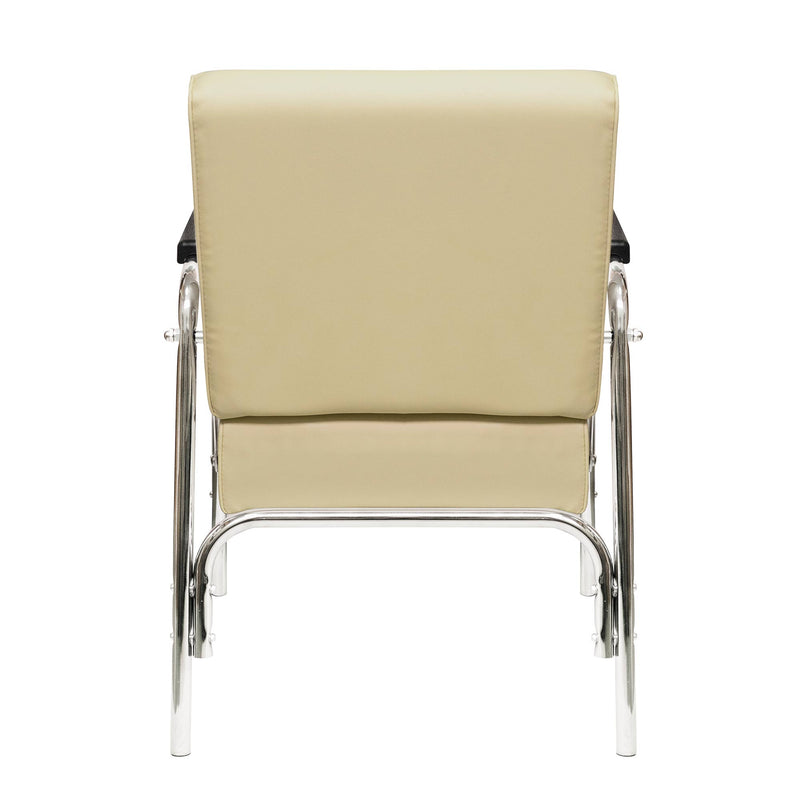 PureSana Chromium Ella Professional Reclining Shampoo Chair, Tan (Open Box)